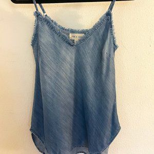 Cloth & Stone Chambray Hombre Tank